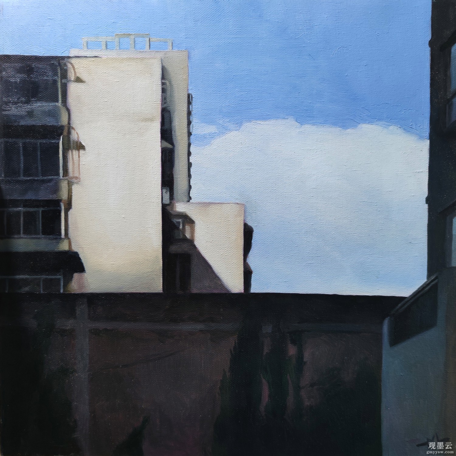 《城市系列1》40x40cm