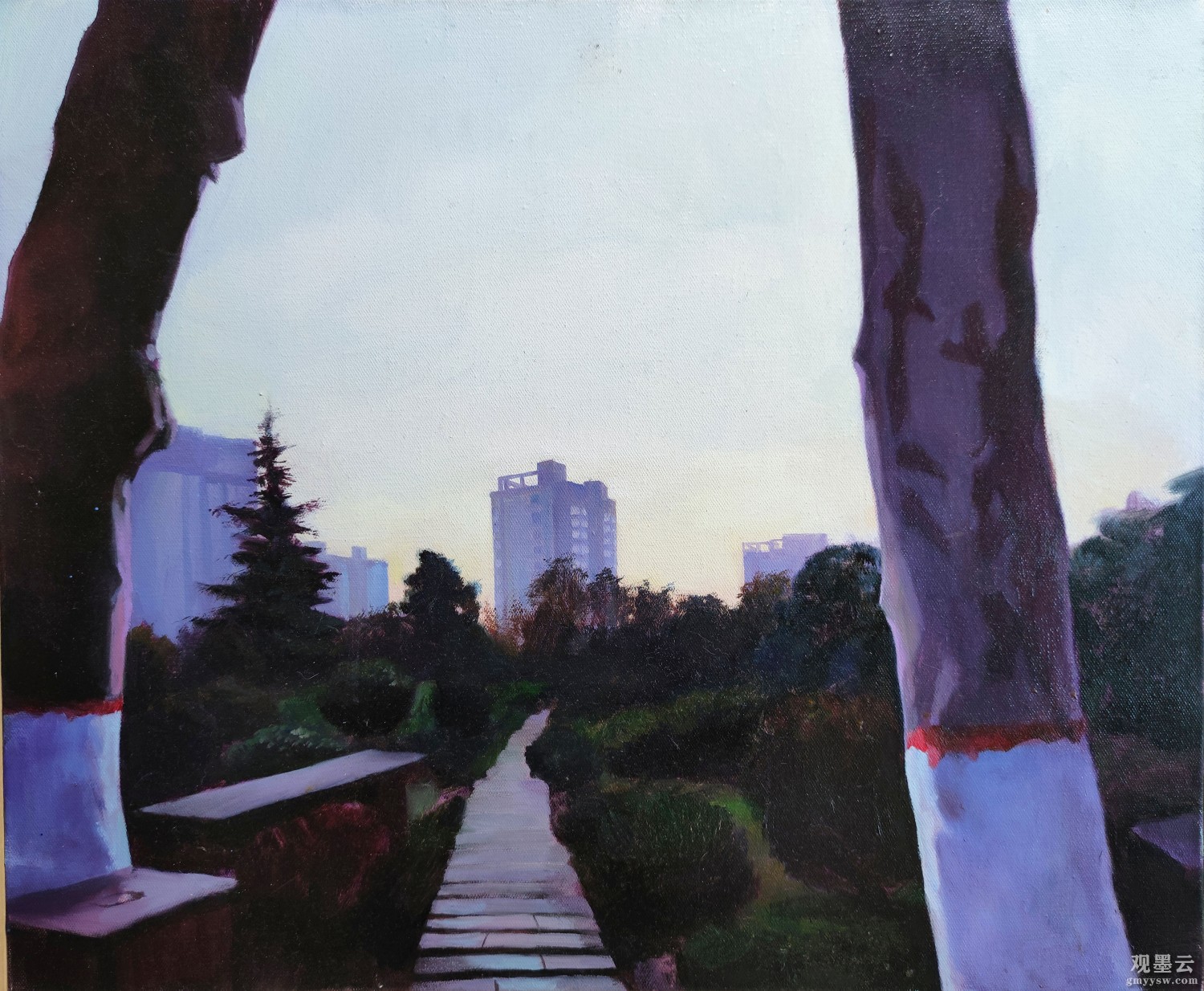 《谧》50x60cm