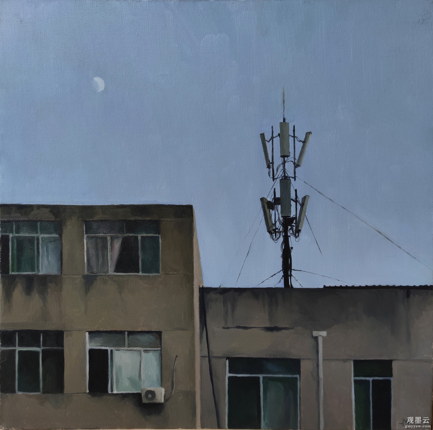 《城市系列2》40x40cm