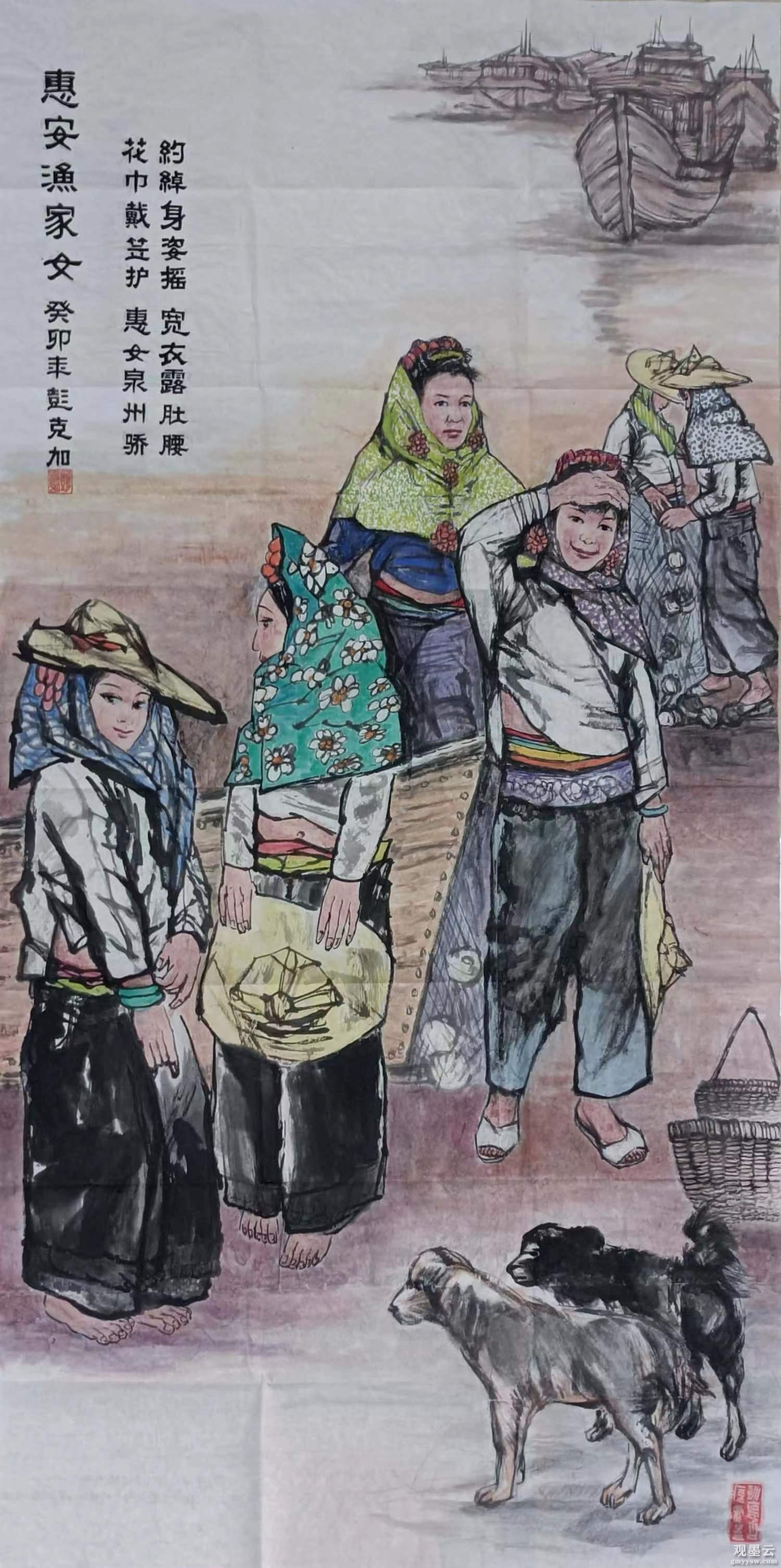 彭克加，美术