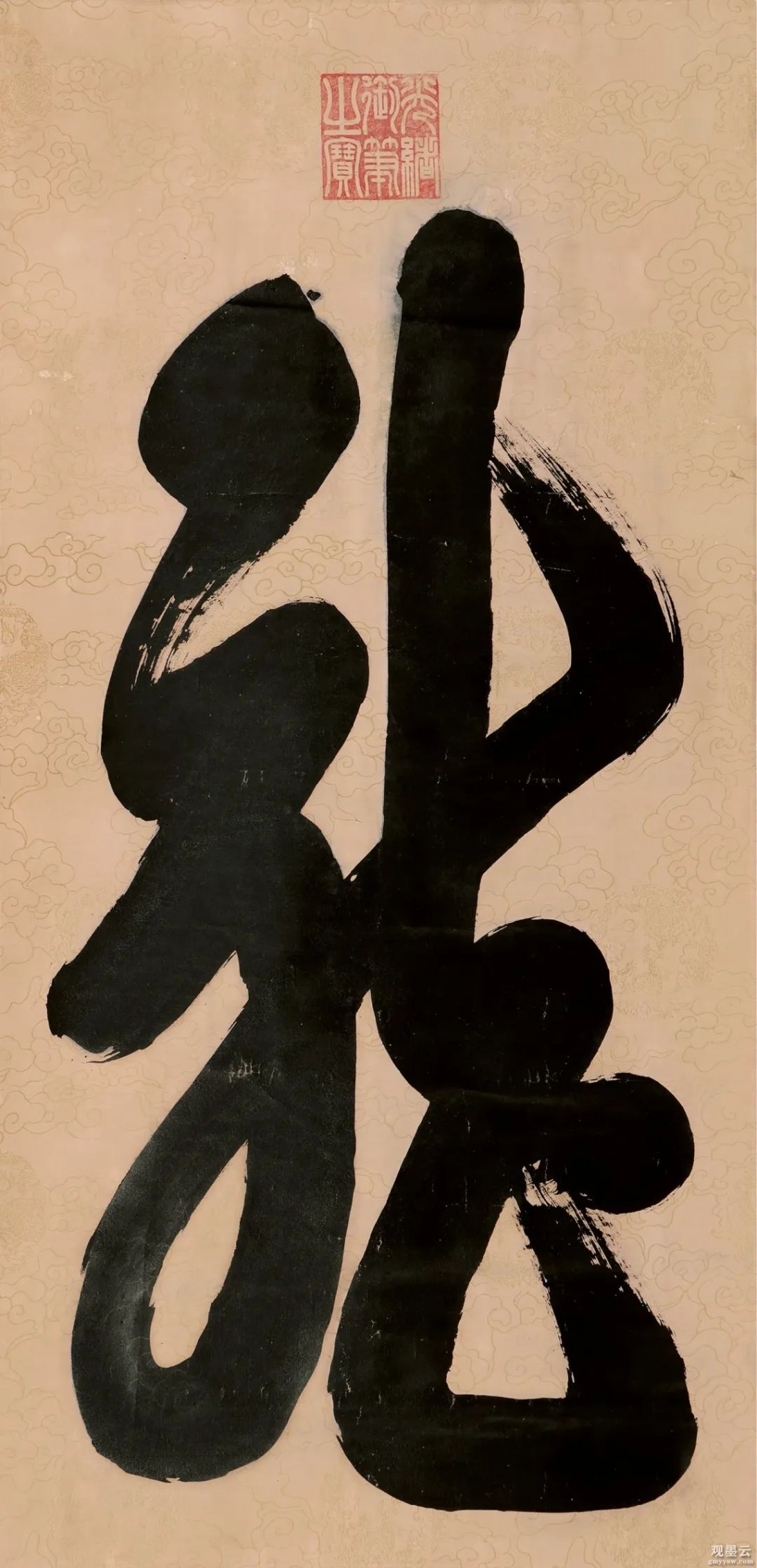 龙，规格：122×63cm